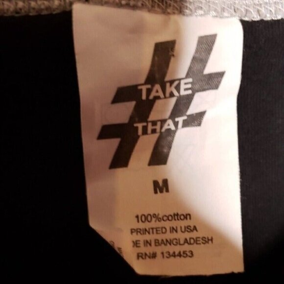 Take That Womens Black California Bear Short Sleeve Top Medium - Picture 4 of 5